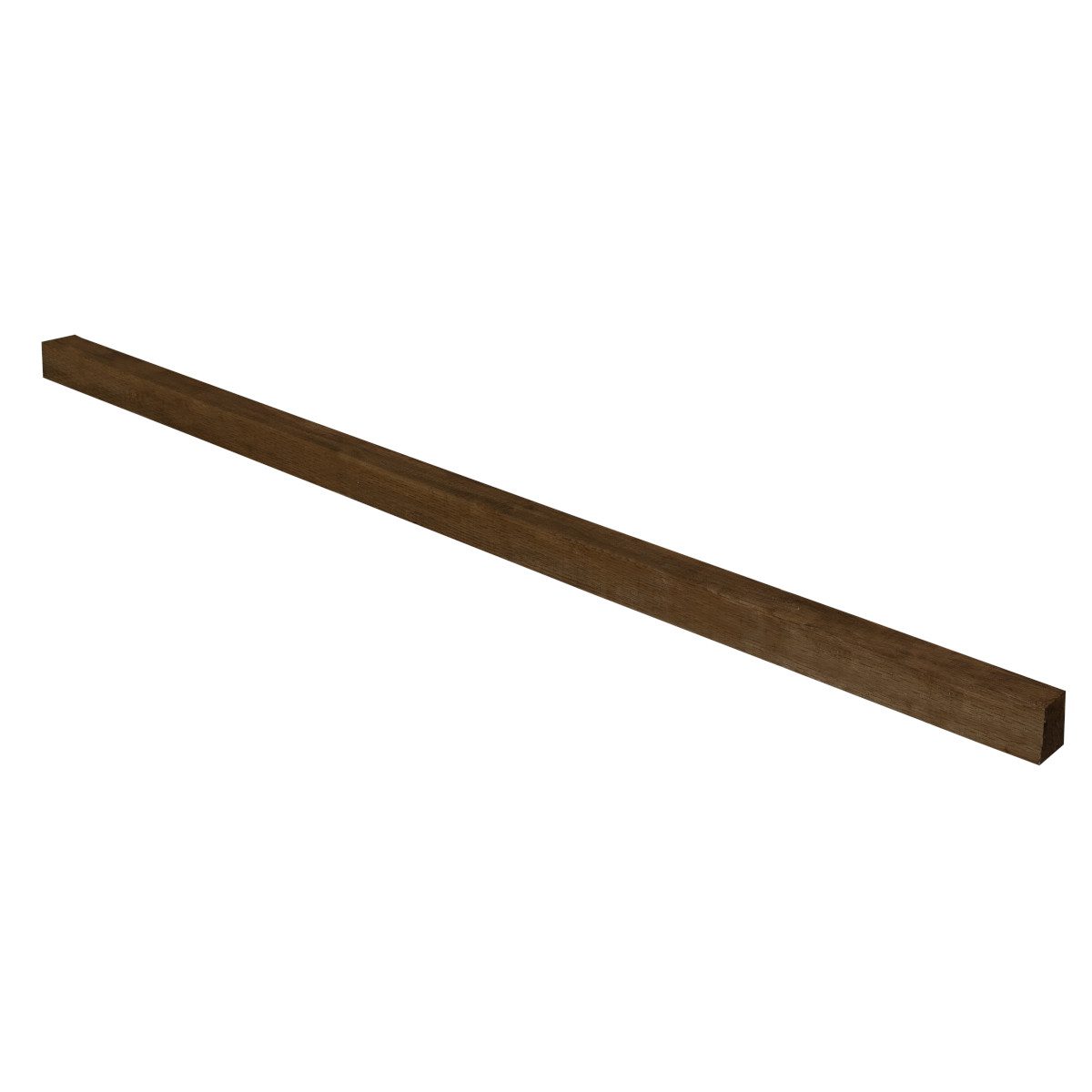 5013053173145 1 Forest Garden Brown Incised Fence Post 8ft Pack of 5.jpg